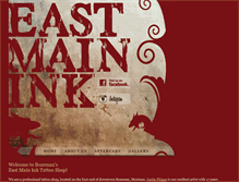 Tablet Screenshot of eastmainink.com